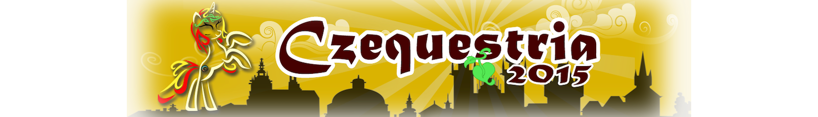 Czequestria 2015 banner - transparent