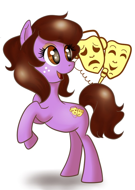 Bibiana Ondrejková MLP OC; art by Cwossie