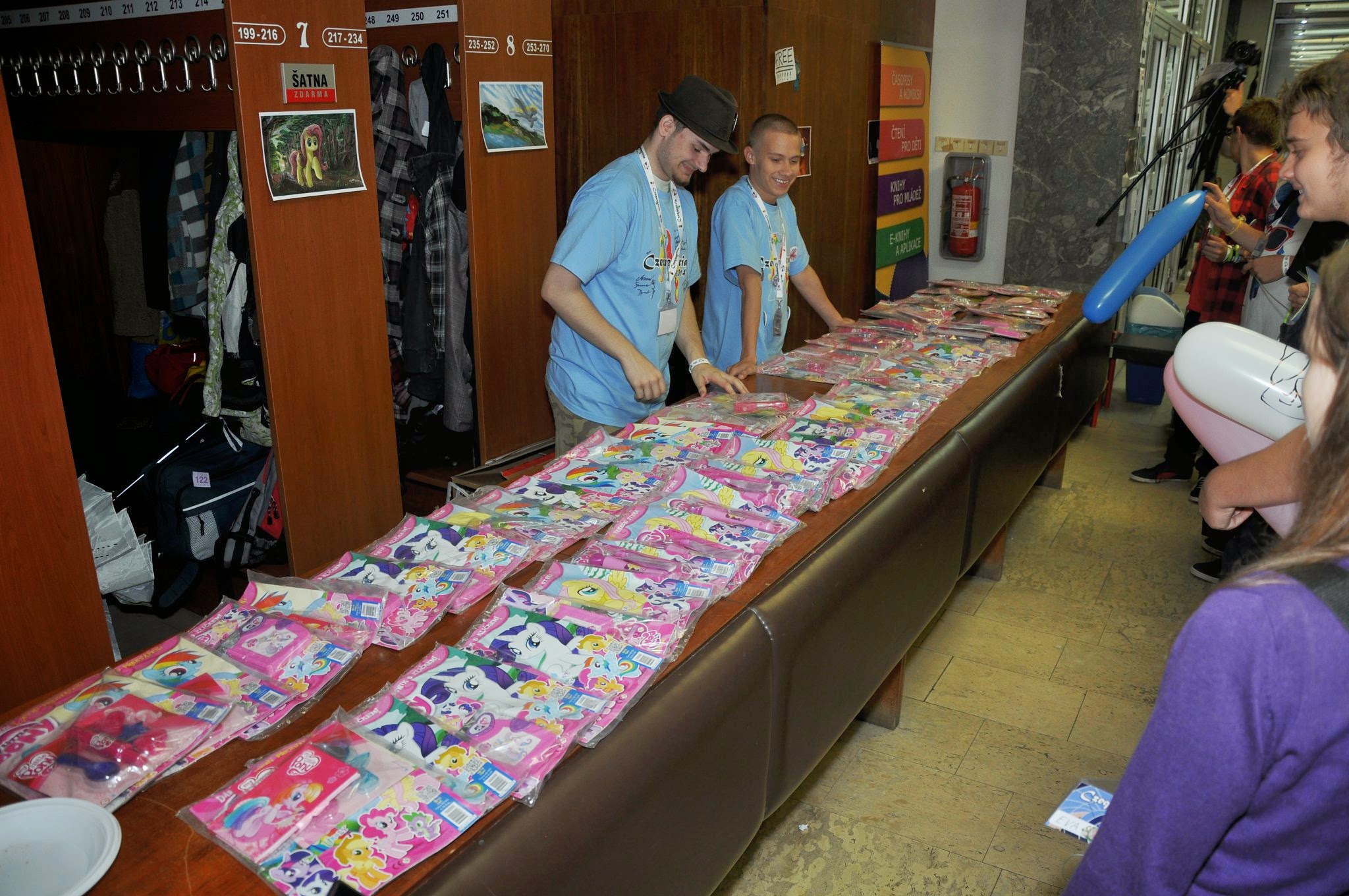 Czequestria 2014 - MLP magaznies donated by Egmont