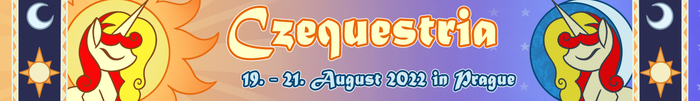 Czequestria 2022 – small banner with date