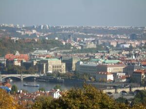 View from Petřín Hill